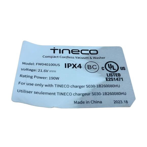 Tineco iFloor IPX4 Cordless Vacuum & Floor Cleaner Dirty Water Tank Cover Part - Picture 7 of 7